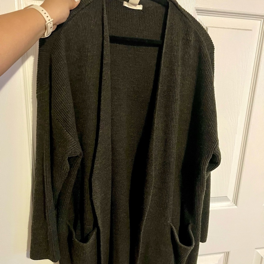 Women’s oversized long H&M cardigan